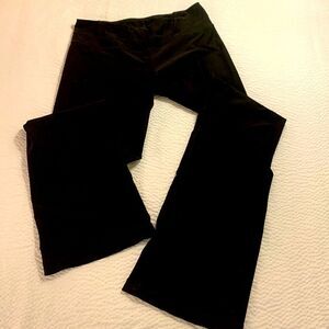 Calvin Klein, performance pants, size small, wide bottom legs, poly/spandex